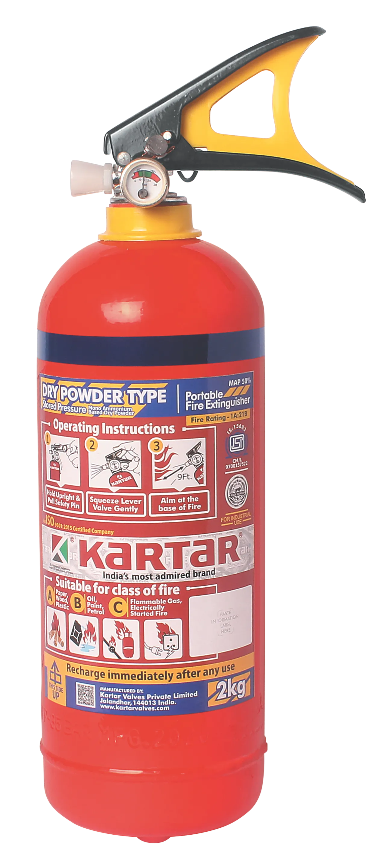 ABC Dry Powder Fire Extinguisher