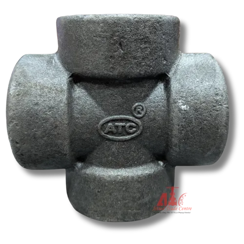Socket Weld Cross (Forged 3000 LBS BLACK)