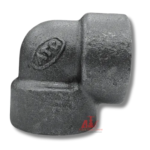 Socket Weld Elbow 90° (Forged 3000 LBS BLACK)