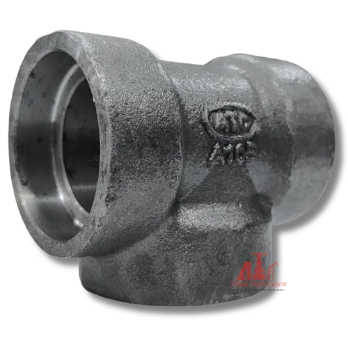 Socket Weld Tee (Forged 3000 LBS BLACK)