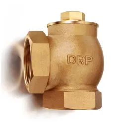 DRP Bronze Angle Lift Check Valve — Screwed