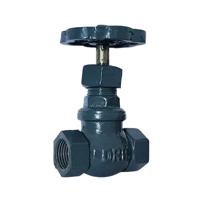 DRP Gun Metal Angle Wheel Valve No.-4 — Screwed