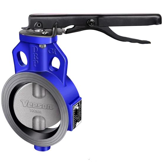 VEESON Cast Iron Butterfly Valve — Wafer Type