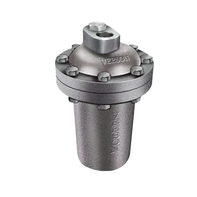 VEESON Cast Iron Vertical Inverted Bucket Type Steam Trap