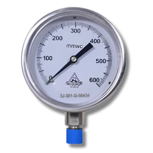 H. Guru Capsule Type Low Pressure Gauge